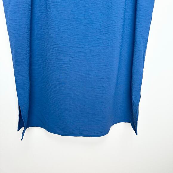 NWT Universal Standard Isola Sleeveless Crepe Midi Dress | Blue | SZ XL - Picture 6 of 12